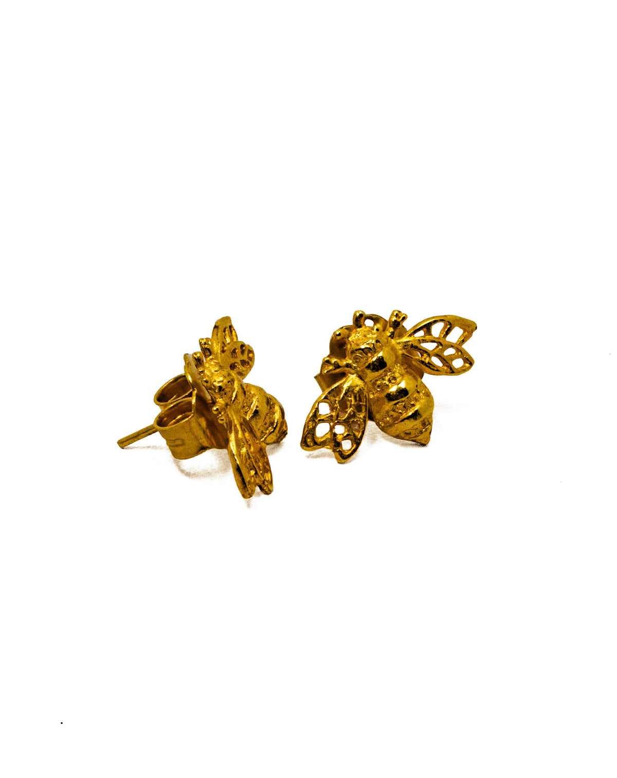 Golden Bees Earrings