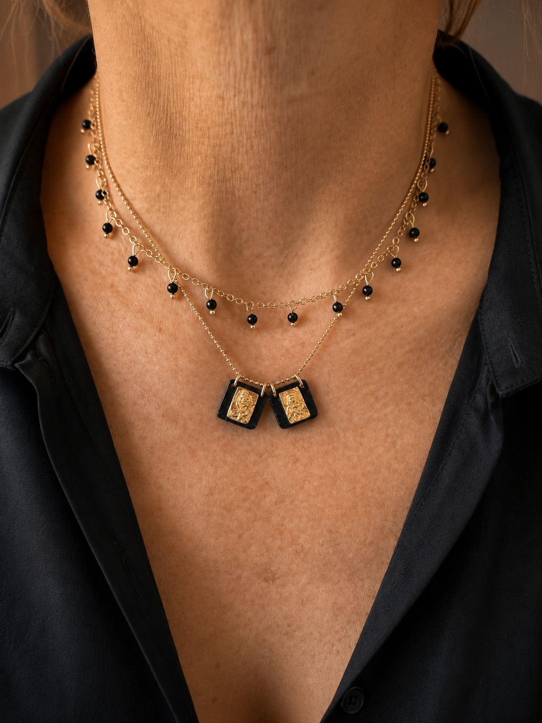 Midnight Drops Choker