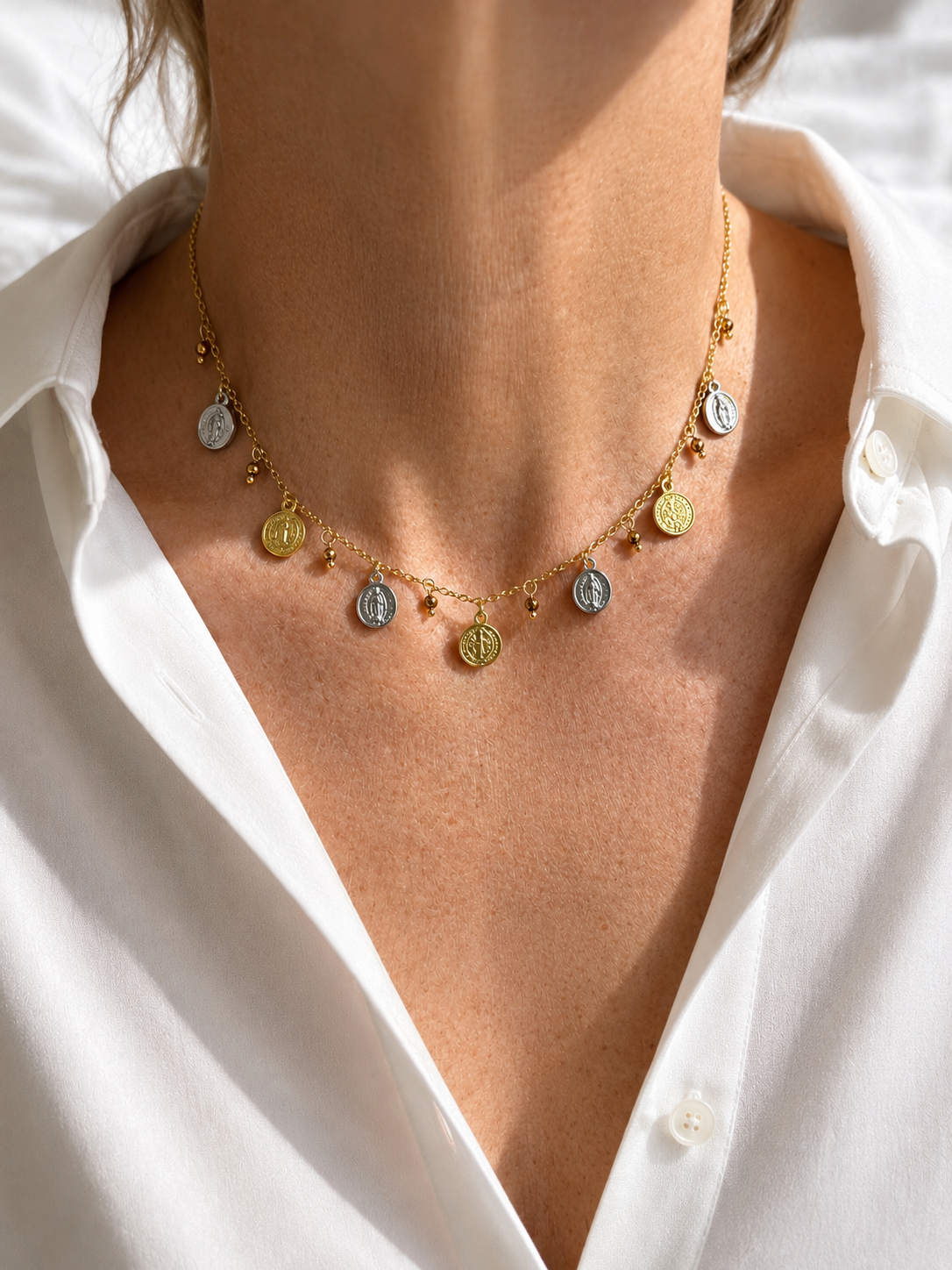 Multi-Saints Choker