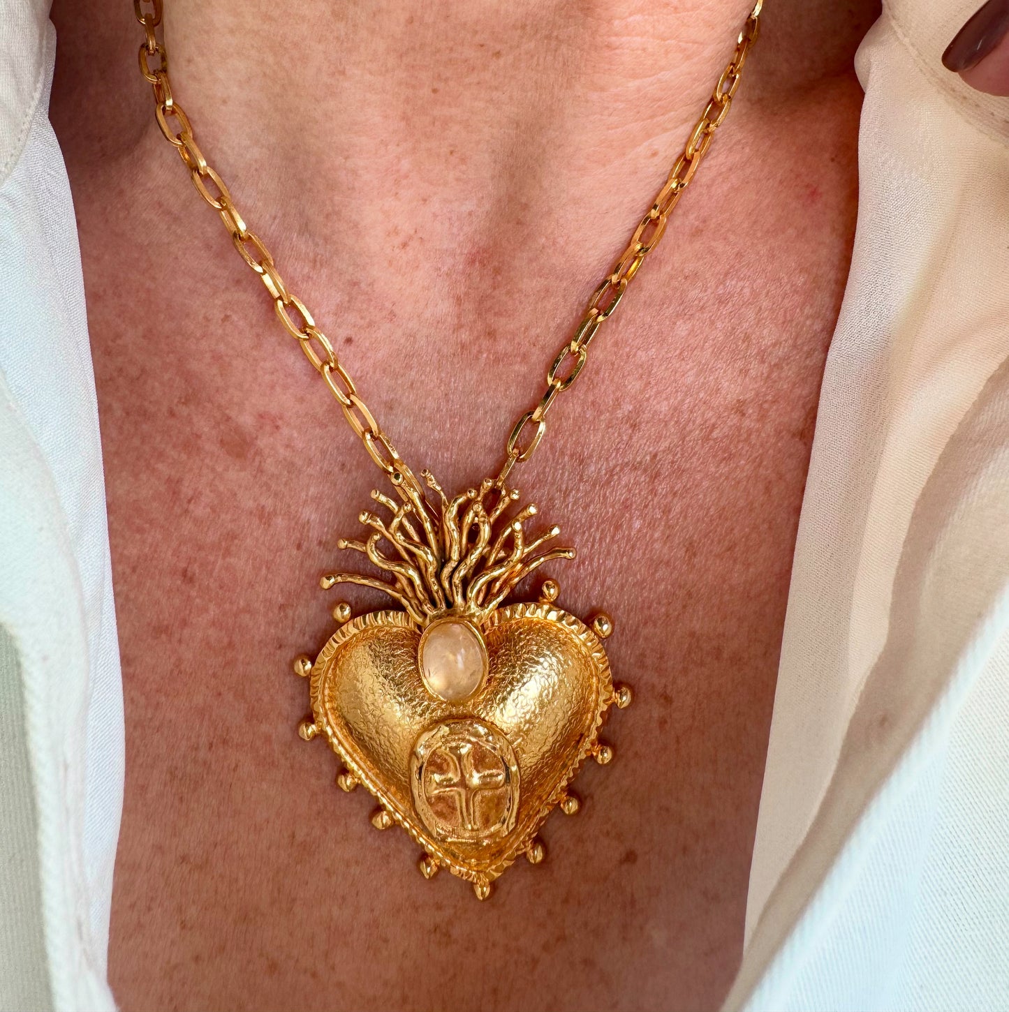 Sacred Heart Medallion