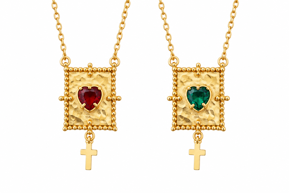 Sacred Heart Detente Necklace