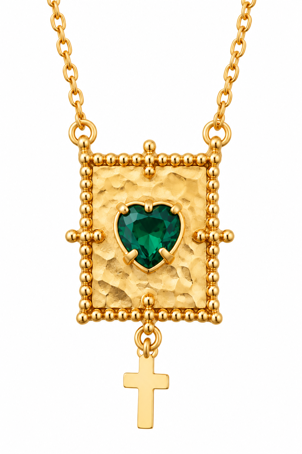 Sacred Heart Detente Necklace