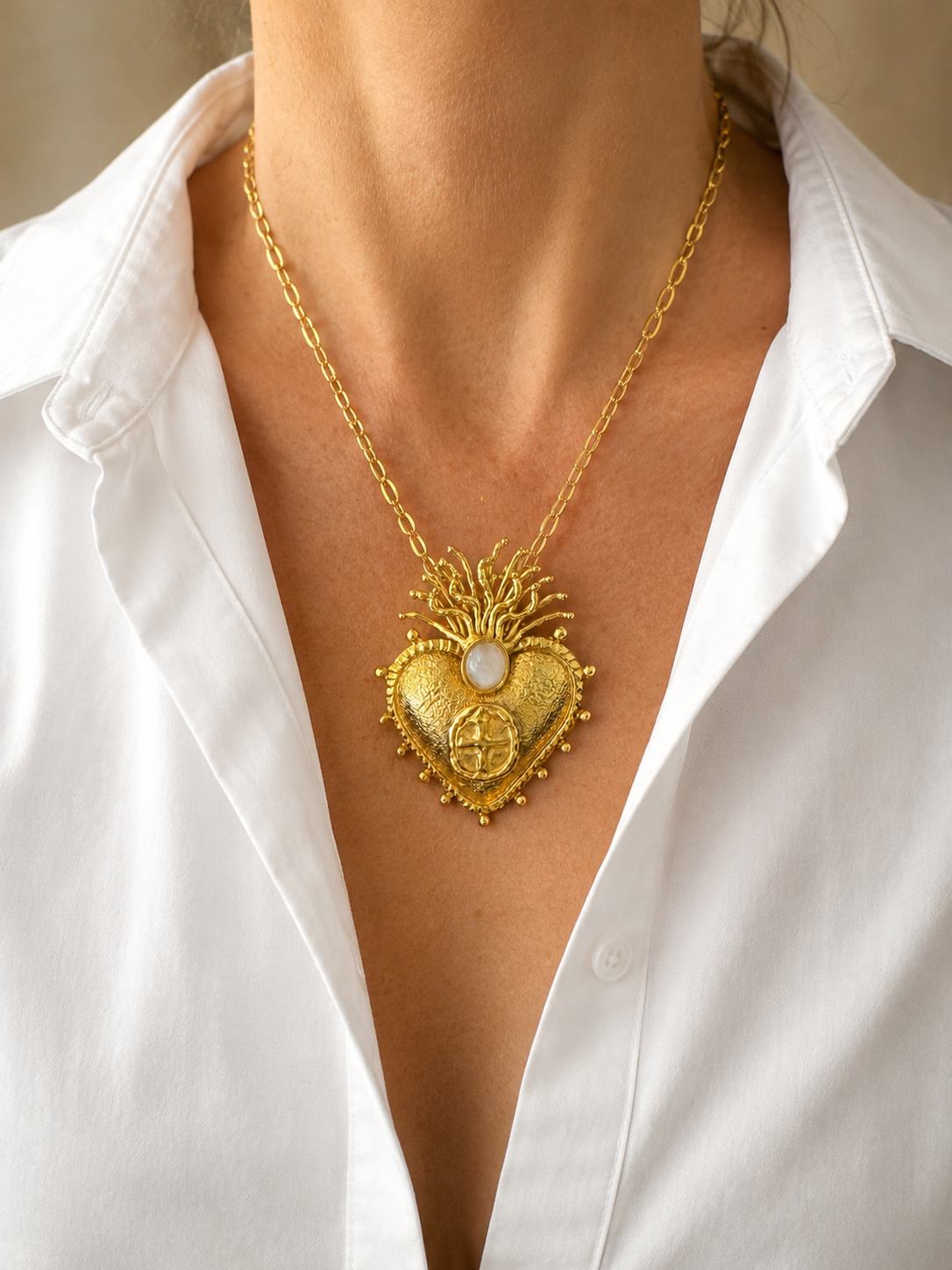 Sacred Heart Medallion