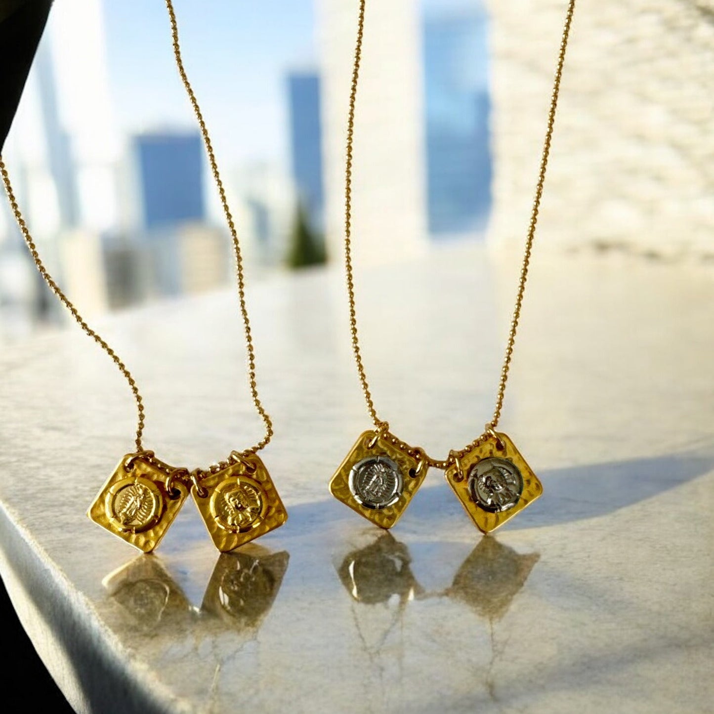 Our Lady of Guadalupe and Sacred Heart Scapular