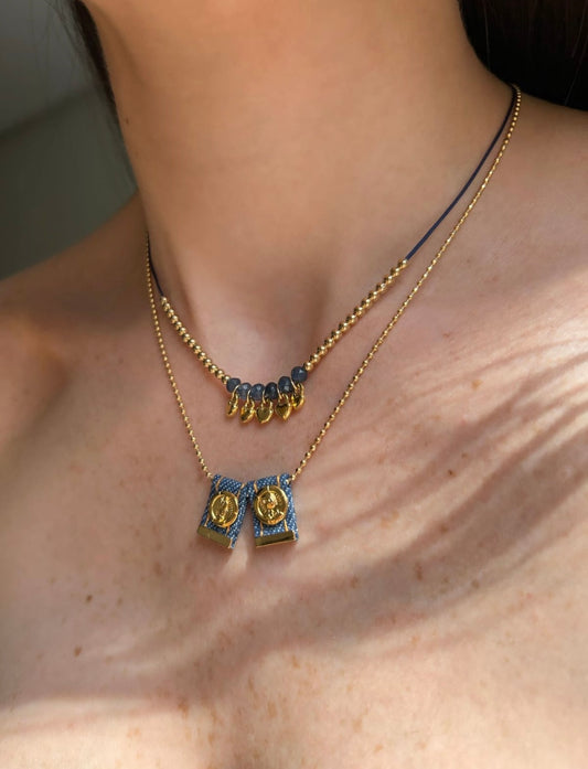 Our Lady of Guadalupe Denim Scapular