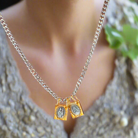 Virgin of Mount Carmel Scapular – Trend Chain Edition