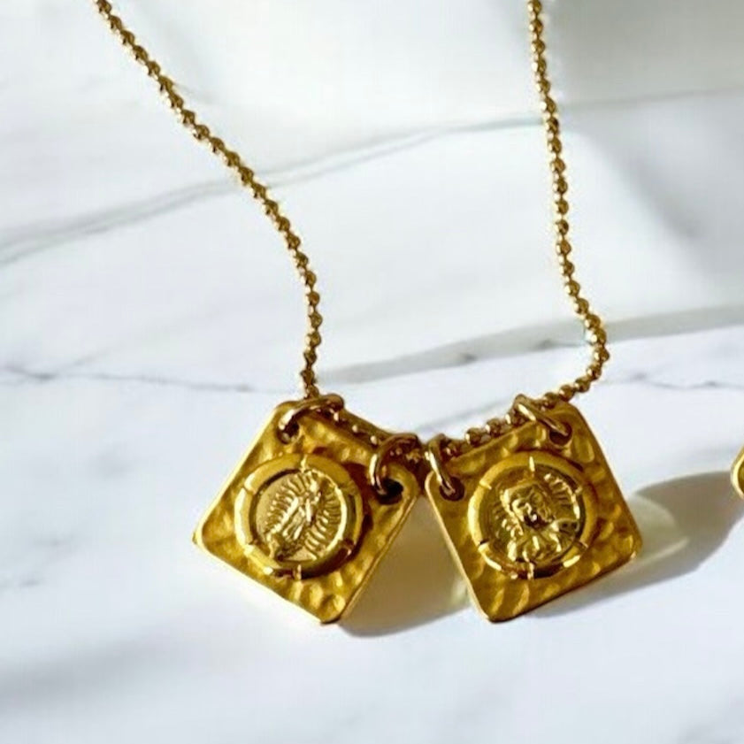 Our Lady of Guadalupe and Sacred Heart Scapular