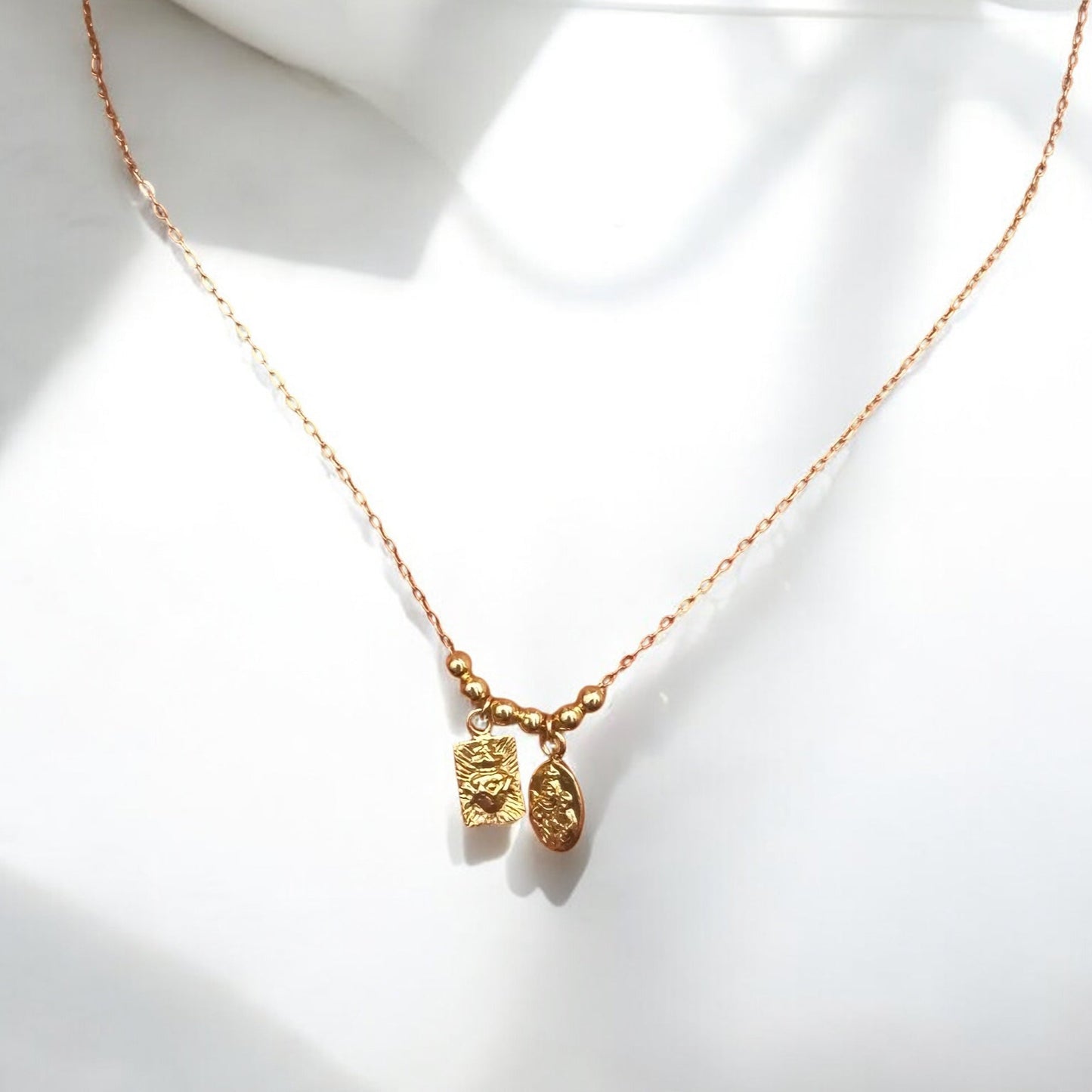 Golden Devotion Mini Scapular